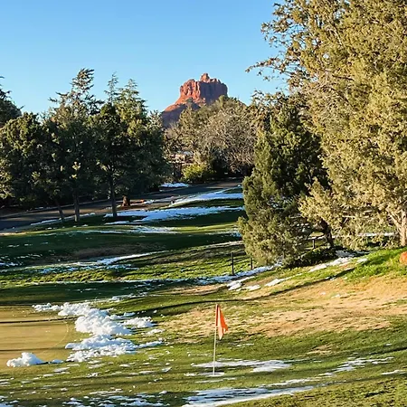 Stylish Townhome On Golf Course Red Rock View Sedona Exterior foto