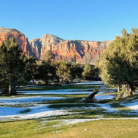 Stylish Townhome On Golf Course Red Rock View Sedona Exterior foto