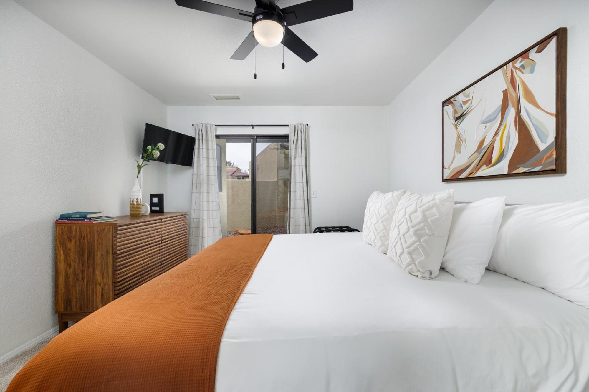 Stylish Townhome On Golf Course Red Rock View Sedona