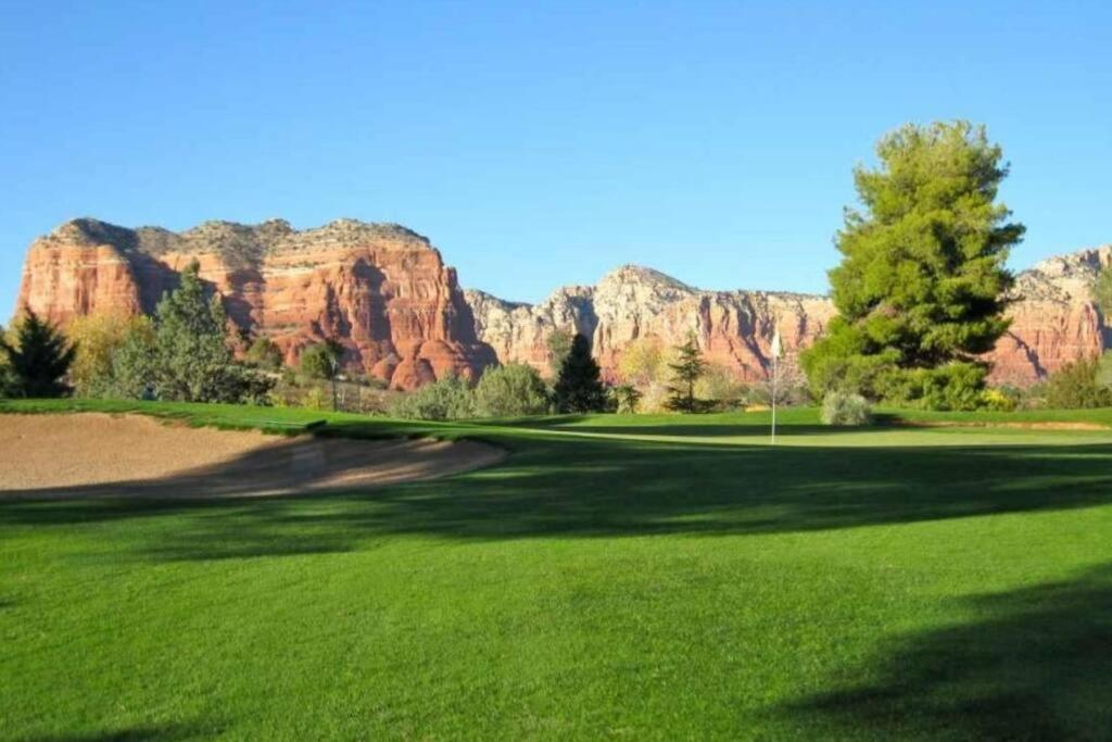Stylish Townhome On Golf Course Red Rock View Sedona